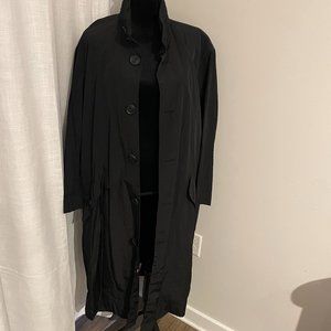OPENING CEREMONY LOGO BLACK OVERSIZE COAT SIZE M LIKE NEW UNISEX